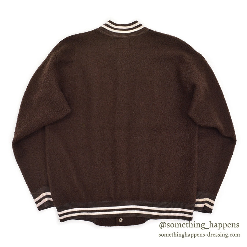 1960's CHAMPION KNITWEAR NYLON PILE WARM-UP JACKET ... L