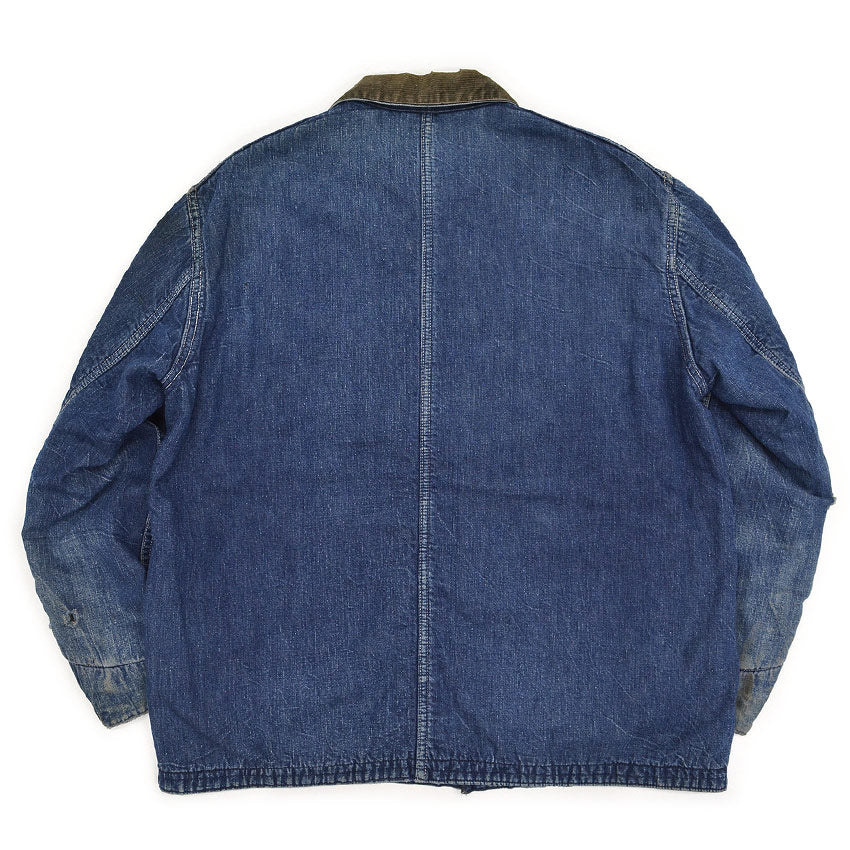 1960's NATIONAL MASTER DENIM COVERALL / BLANKET LINED...