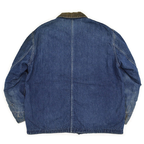 1960's NATIONAL MASTER DENIM COVERALL / BLANKET LINED...