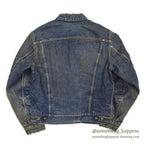 1960's LEVI'S 558 DENIM VEST / CHOPPED SLEEVE... 42