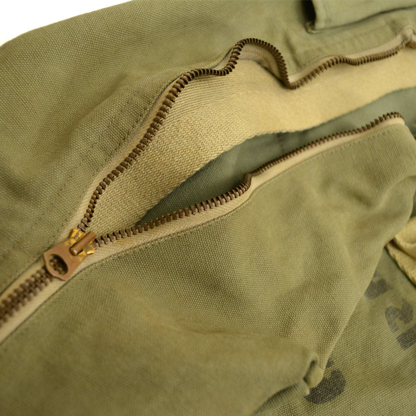 1940s US Navy Parachute Traveling Bag with Stencil!!