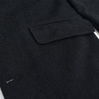 50's Rich Sher Single-Breasted Gangster Coat, Black!!... 36