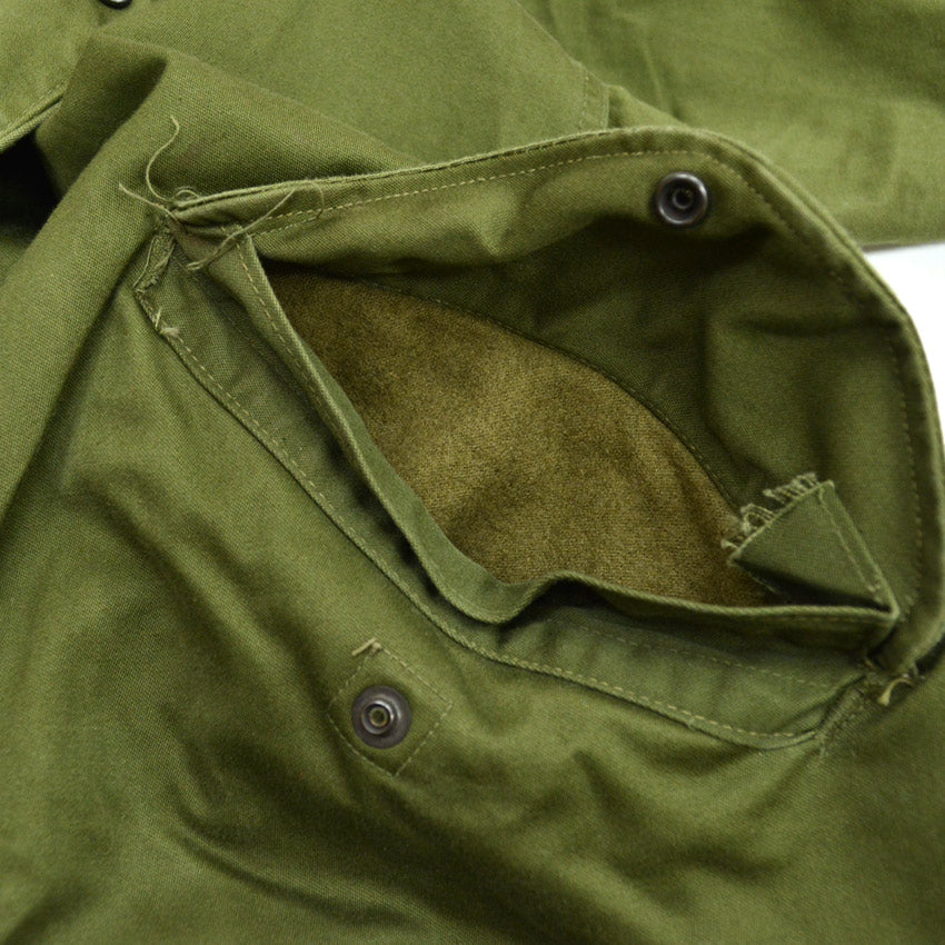 50's US ARMY M-51 Kravin Park Clothes Early Type Fishtail Parka... L