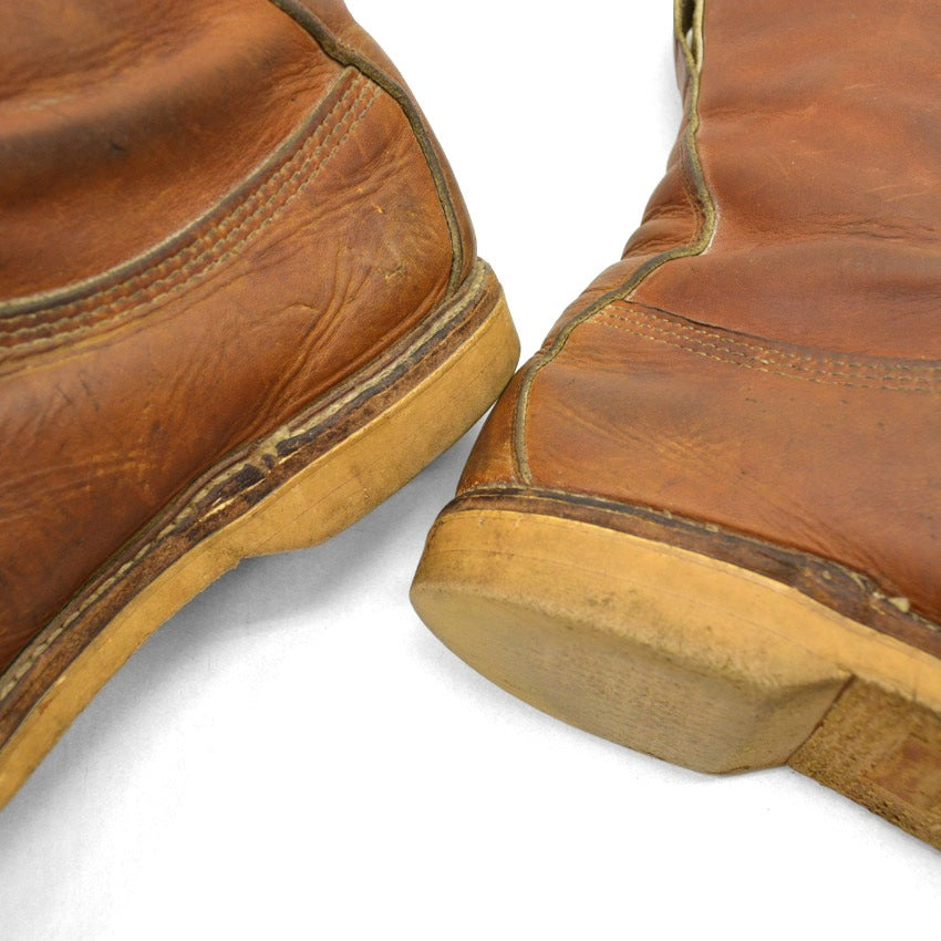 60's Chippewa Black Tag Moc Toe Work Boots... about 8 1/2