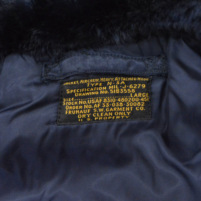 50's USAF N-3A FRUHAUF SWGARMENT CO. Mint... LARGE
