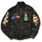 1950s Germany Tour Reversible Jacket Skull...