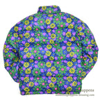 1970's GERRY HIPPIE FLOWER PATTERN ALL OVER PRINT DOWN JACKET...