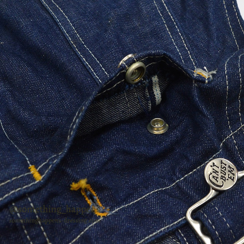 1950's CAN'T BUST'EM DENIM OVERALL...W38/L28