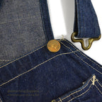 1950's Lee 91-SB DENIM OVERALL DARK ... W37/L30