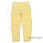 1960's PURDUE UNIVERSITY SENIOR CORDS HAND PAINTED PANTS TRIANGLE... W31/L30
