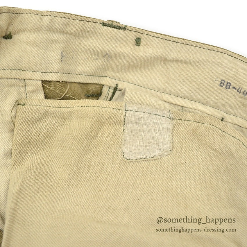 1940's USARMY WW2 M-1942 AIR BORNE JUMP TROUSERS D-DAY MODIFIED... W32/L31