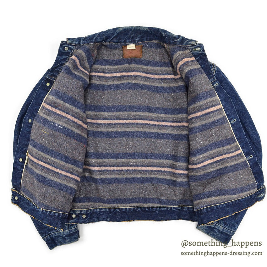 1950's LEVI'S 517XX TYPE2 BLANKET DENIM JACKET ... 42