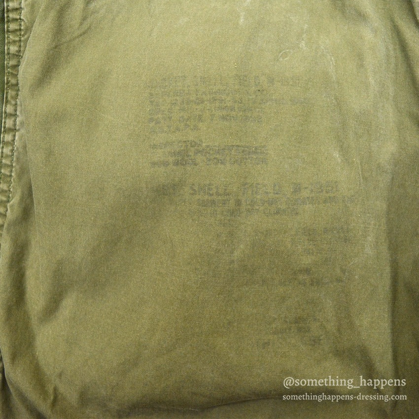 1950's USARMY M-51 HAND PAINTED CAMO FIELD JACKET... MR