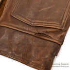 1930's HORSEHIDE BROWN LEATHER COSSACK JACKET ...