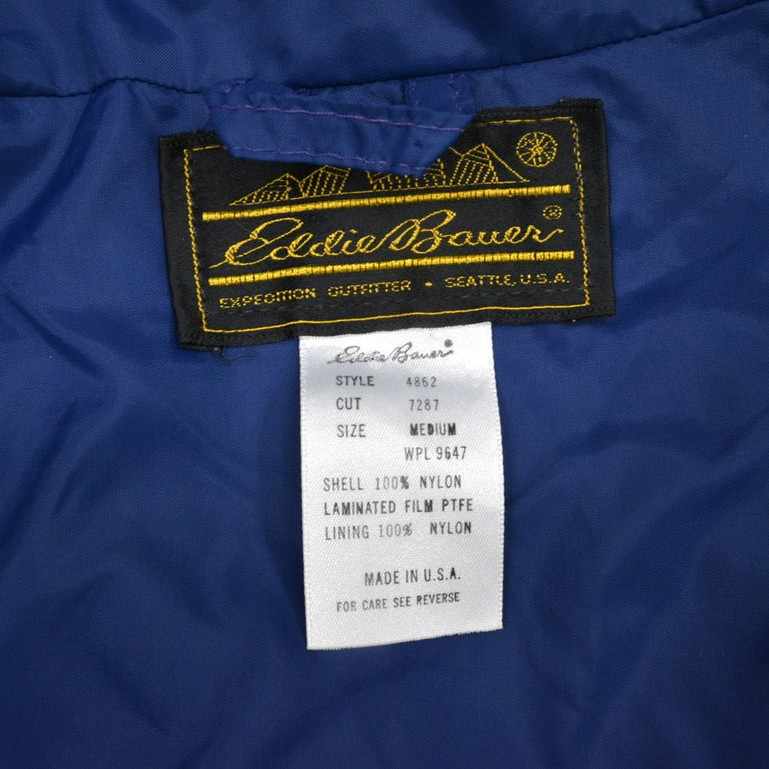 80's Eddie Bauer Red x Navy Two-Tone Mountain Parka... Size M
