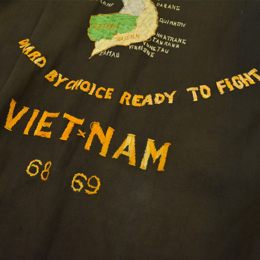 60's Vietnam Tour Jacket, faded brown, size M