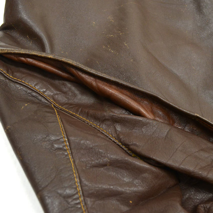 60's BROOKS 'Cafe Racer' SINGLE RIDERS BROWN... 38