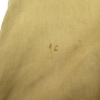 1940s US ARMY M-1943 Khaki Chino Pants with Gas Flap... W32 x L31