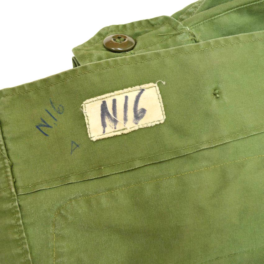 60's US ARMY Jungle Fatigue First Modified... S
