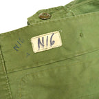 60's US ARMY Jungle Fatigue First Modified... S