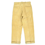1950's PURDUE UNIVERSITY SENIOR CORDS HAND PAINT... W34 L31