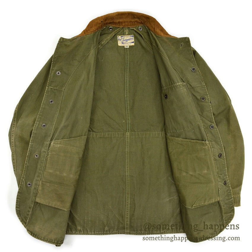 1940's HINSON BODYGUARD OUTDOOR GARMENTS HUNTING COAT... 40