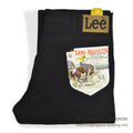1970's~ DEADSTOCK Lee RIDERS 200 BLACK COTTON TWILL PANTS... W34/L34