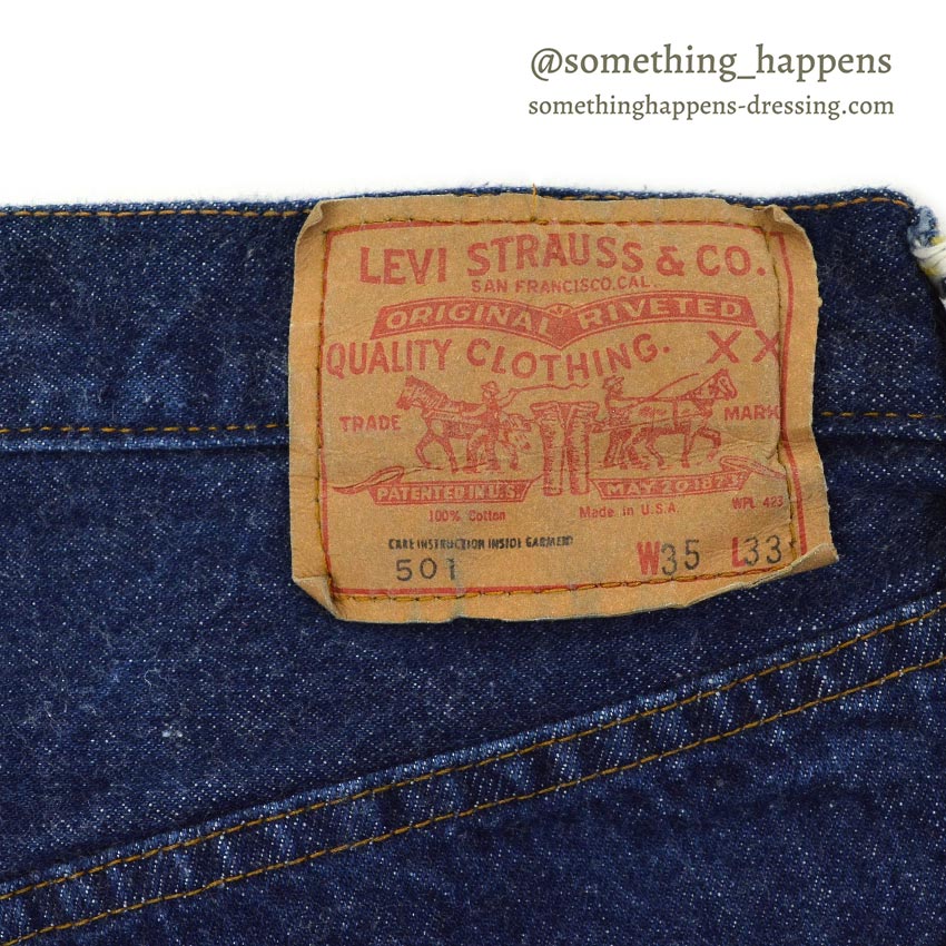 1970's Levi's 501 66後期 ... W35/L33