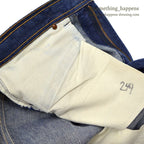 1960's SEARS ROEBUCKS DENIM PANTS SELVAGE MINT... W34/L29