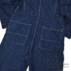 1950's HERCULES NATION-ALLS DENIM WORK COVERALL...