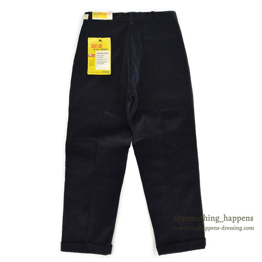 1960's DEADSTOCK SWEET-ORR CORDUROY WORK PANTS... W36/L32