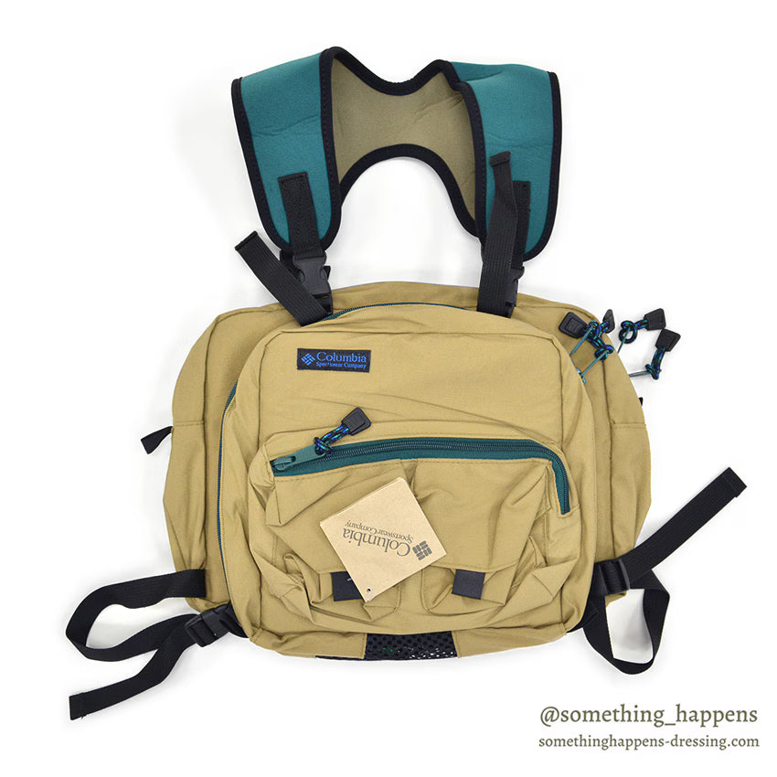 1990's DEADSTOCK COLUMBIA FORE & AFT PACK FISHING VEST...