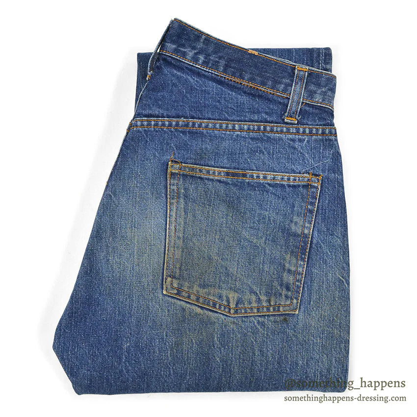 1960's SEARS INDIGO DENIM PANTS...W31/L30