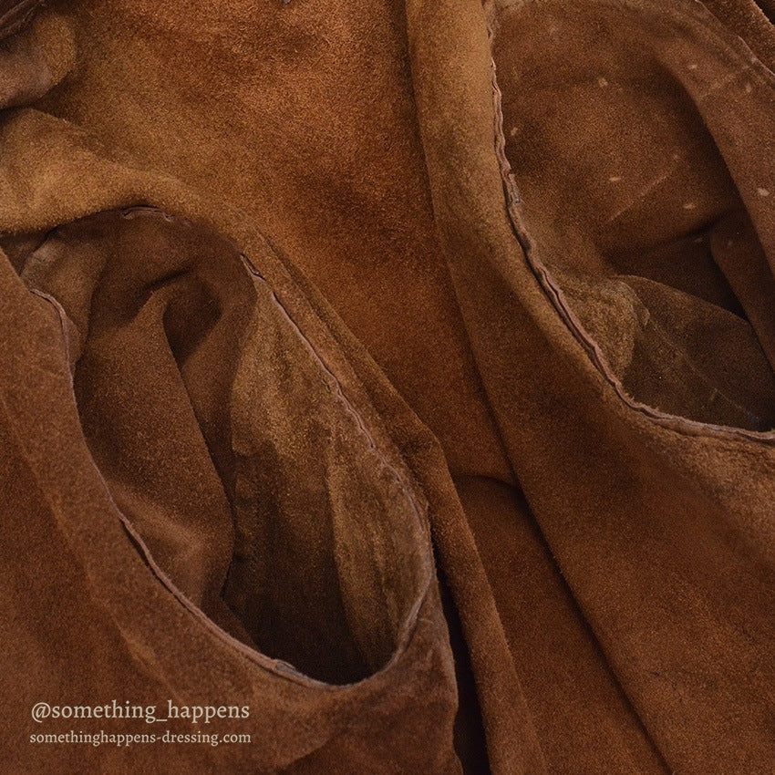 1930's HORSEHIDE BROWN LEATHER COSSACK JACKET ...