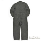 1950's VOISINEL GARMENT COMPANY BLACK COVERT COVERALL ... 40