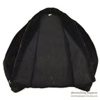 1930's UNKNOWN BLACK CORDUROY SPORT JACKET RARE...