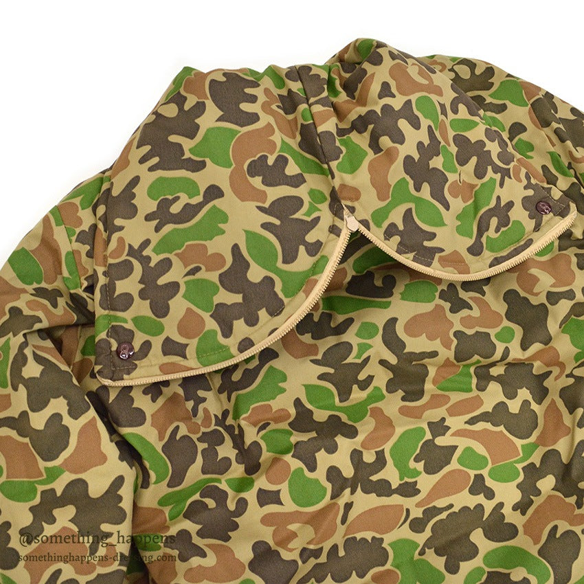 ~1970's DEADSTOCK BOB ALLEN DUCK HUNTER CAMO COAT ... S
