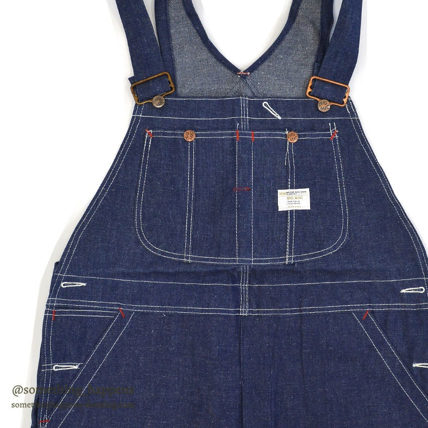 ~1970's DEADSTOCK BIG MAC DENIM OVERALL... W38/L30