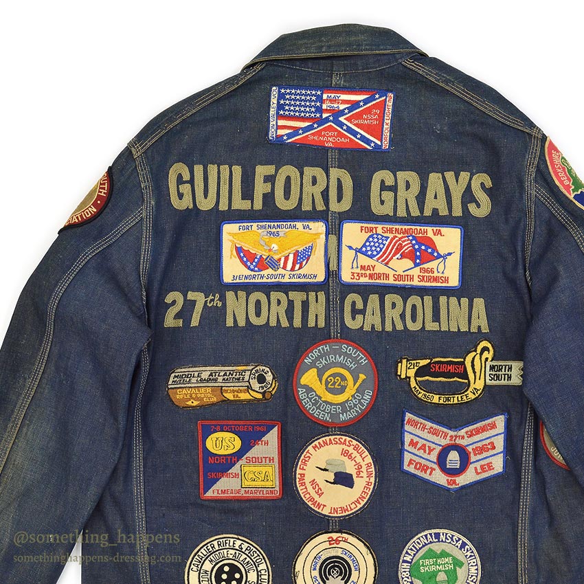 1950's LOTS OF PATCHES DENIM COVERALL...