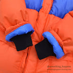 1970's MARMOT MOUNTAIN WORKS DOWN JACKET / TWO-TONE... M