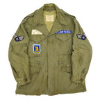 1940s USAF M-1943 WWII JACKET 'E SEMPRE L'ORA' Squadron AS IS ... 36R