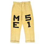 1950's PURDUE UNIVERSITY SENIOR CORDS HAND PAINT... W34 L31