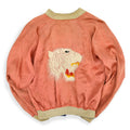 ~1950s JAPAN SOUVENIR JACKET Sukajan (Japanese souvenir jacket) with tiger face and CFS zipper...