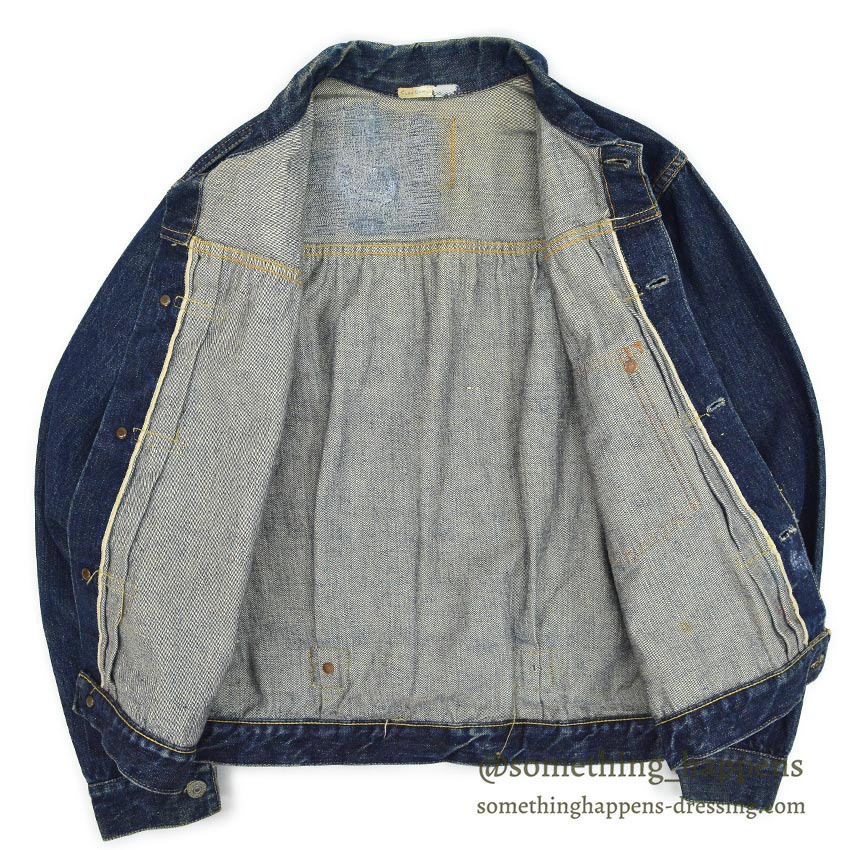 1940's LEVI'S 506XX TYPE1 DENIM JACKET DARK ...