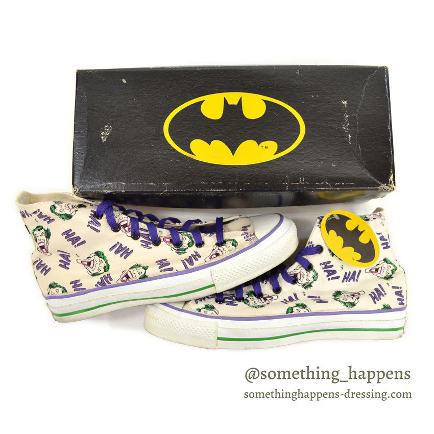 1980's CONVERSE JOKER COLLECTION CANVAS HI-CUT WITH BOX... 9