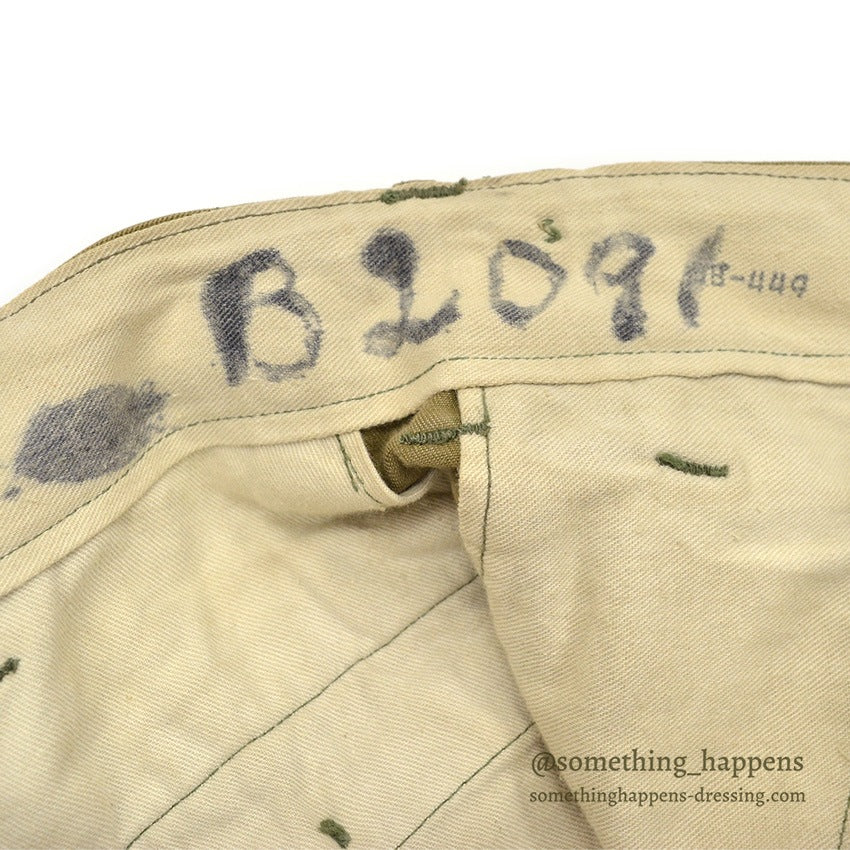 1940's USARMY WW2 M-1942 AIR BORNE JUMP TROUSERS D-DAY MODIFIED... W32/L31