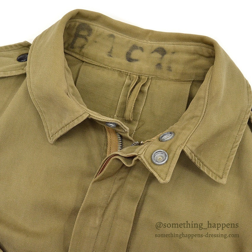 1940's U.S.ARMY WW2 M-1942 AIR BORNE JUMP JACKET D-DAY MODIFIED ...