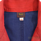 1940's Lee MOBIL PEGASUS EMBROIDERY HBT SHOP COAT TWO-TONE ... 42