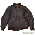 1950's~ LLBEAN GOAT SKIN LEATHER JACKET ... 44