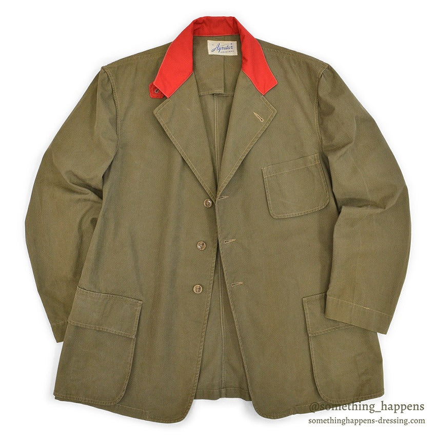 ~1950's AYRSTAR TWO-TONE FISHING JACKET...